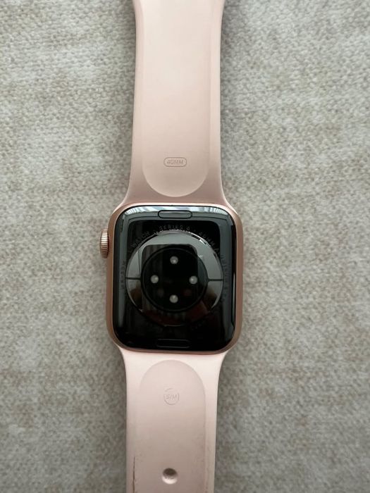 Relógio apple whatch serie 6 rosa gold