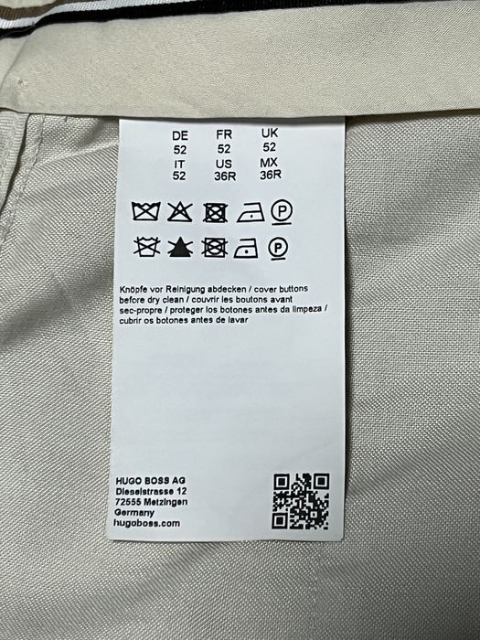 Брюки-чіноси BOSS (оригінал)