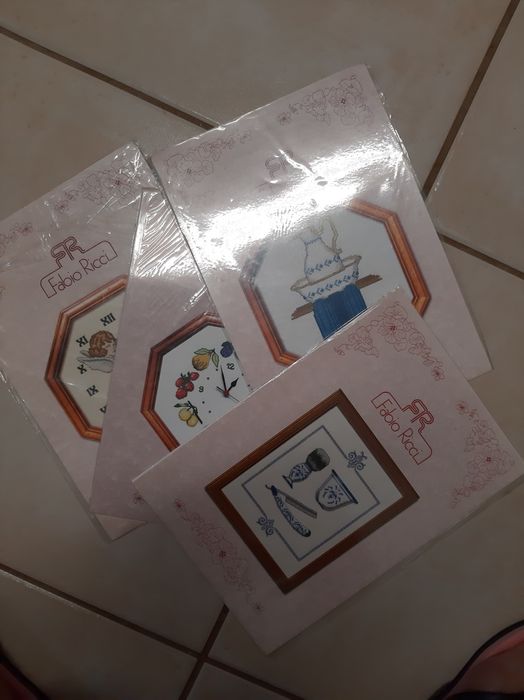 Lote de revistas diversas para ponto cruz - revenda e consumidor final