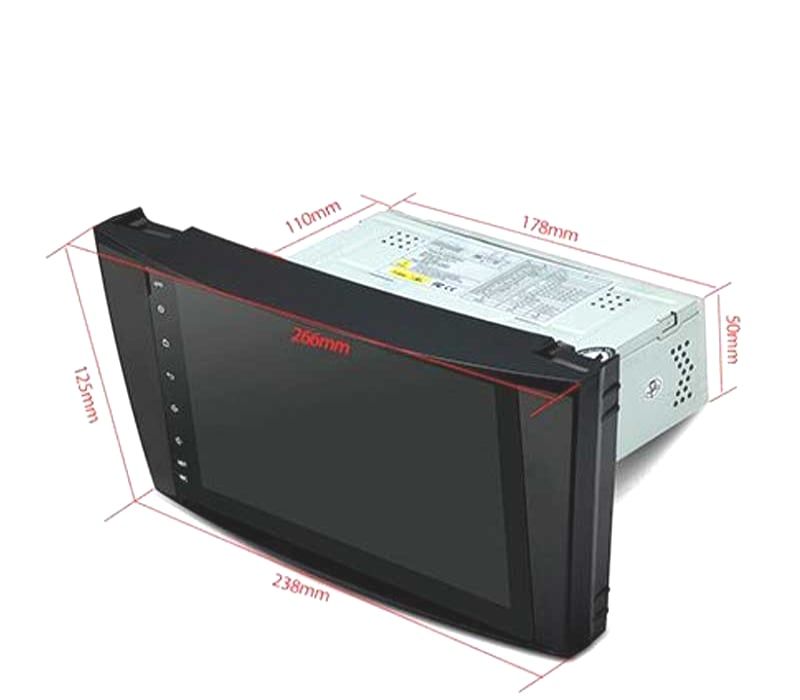 AUTO RADIO 2DIN GPS ANDROID 12 PARA MERCEDES W211 W219 CLS TACTIL 8"