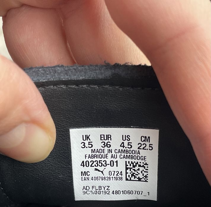ayakanashu　0519 Оригінальні puma arizona натуральна шкіра пума: 1 880 грн