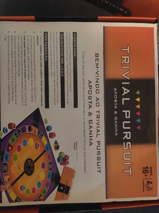 Trivial Pursuit Aposta e Ganha Novo/Embalado
