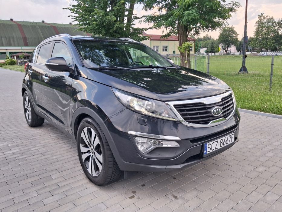 KIA SPORTAGE 2.0CRDI 136KM!Automat!4x4!Xenon!Led!Kamera!Navi!Skóra!KeylessGo!Pdc!Alu!Tempomat!Grzane Fotele i Kanapa!!!2012!!!