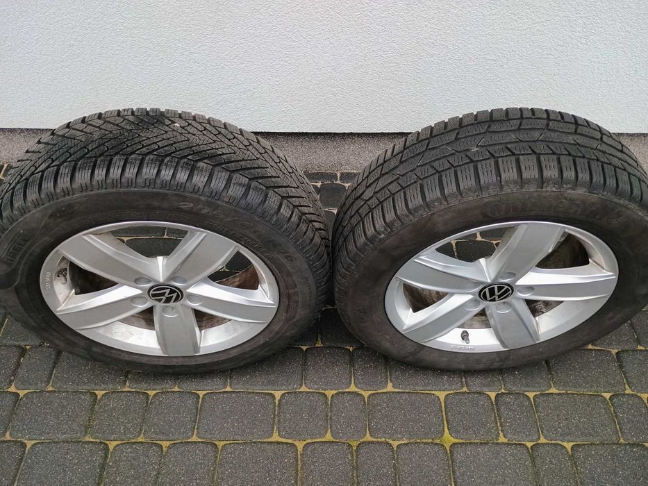 Koła zimowe 5x112 oryginał VW