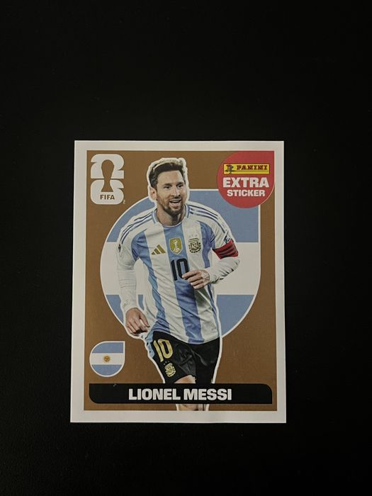 Extra Sticker Messi Bronze Mundial 2026