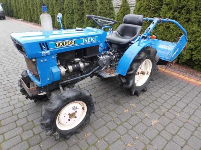 Iseki TX 1300 4x4 13KM glebogryzarka gratis mini traktor Kubota yanmar