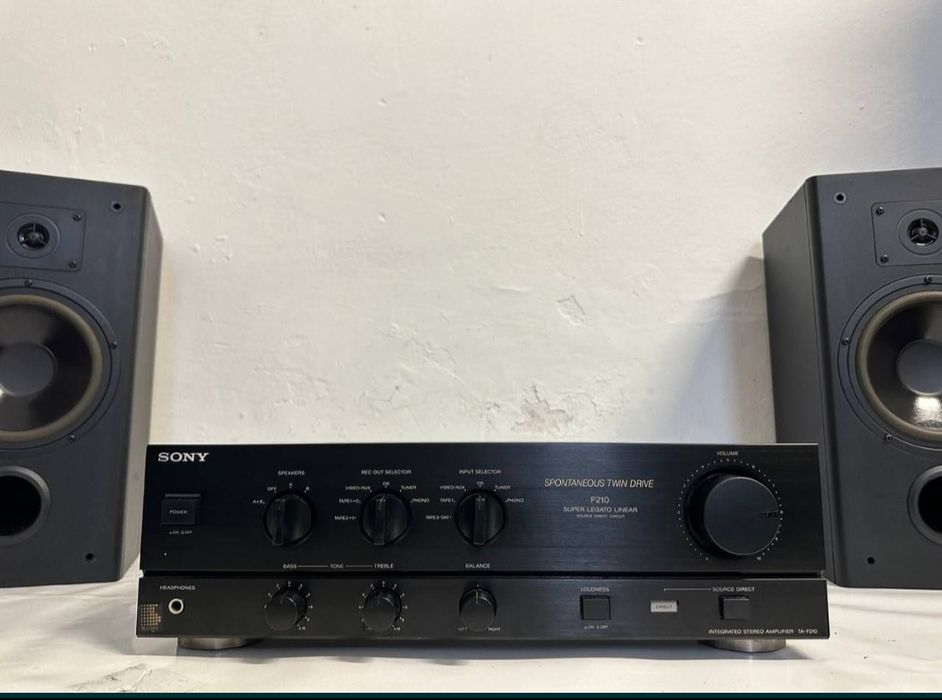 Stereo Wzmacniacz Sony TA F 210+ 2 2*80 Wat! Dzień dobry, Szanowni