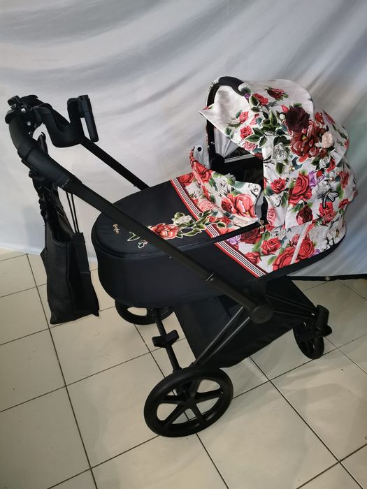 Cybex Priam 3w1 wózek gondola  piękny zestaw