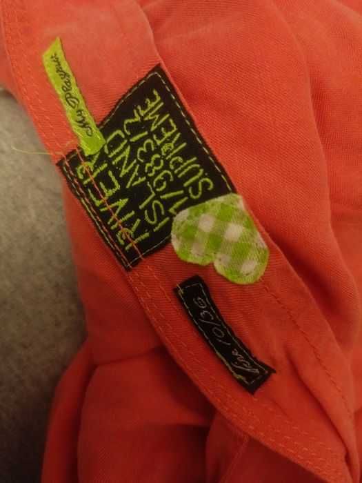 River Island: czerwony kombinezon letni 36
