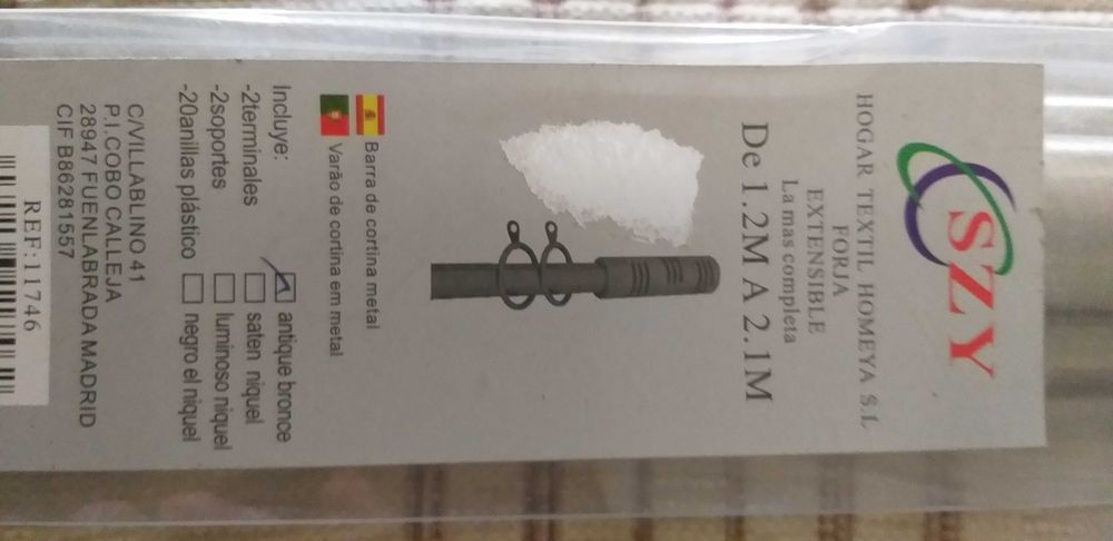 Complete Metal Curtain Rod