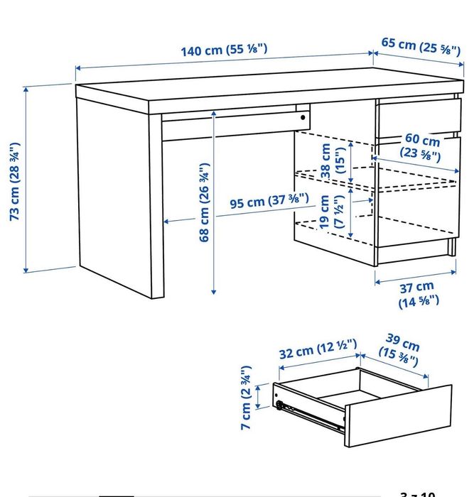 Sprzedam biurko ikea
