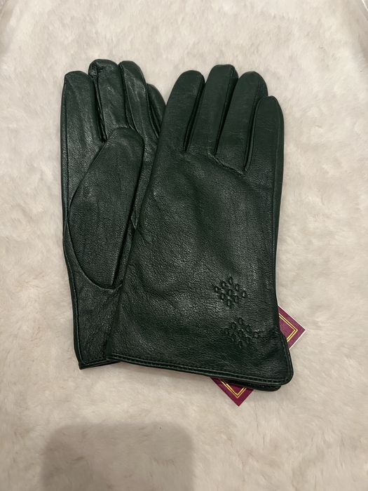 Rękawiczki skórzane nowe 8.5