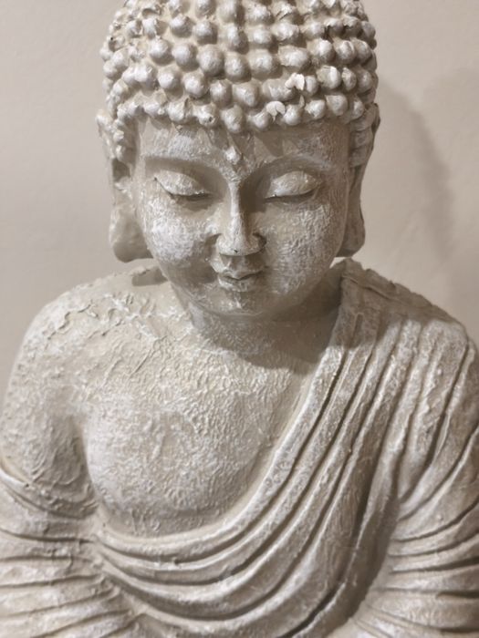 Belíssima Peça Decorativa - Buda C/ Excelentes Pormenores