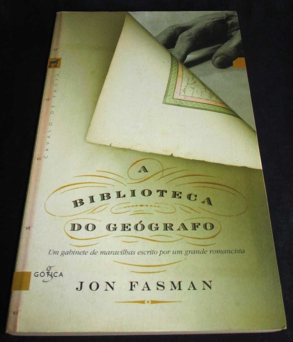 Livro A Biblioteca do Geógrafo Jon Fasman