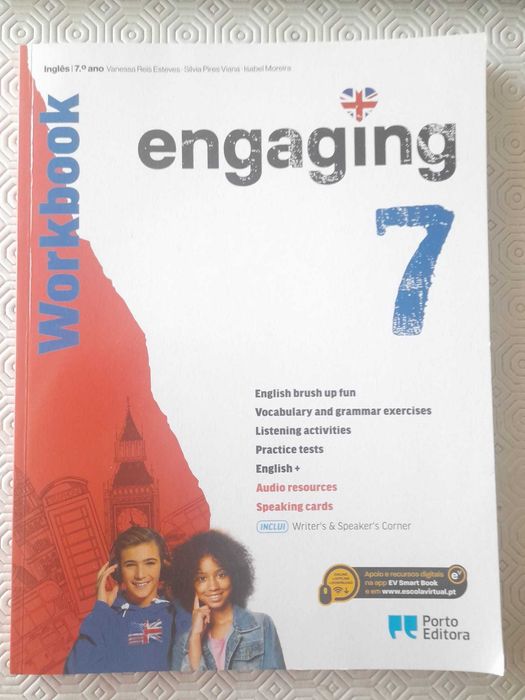 Caderno de atividades 7º Ano - Engaging - Inglês - 7.º Ano