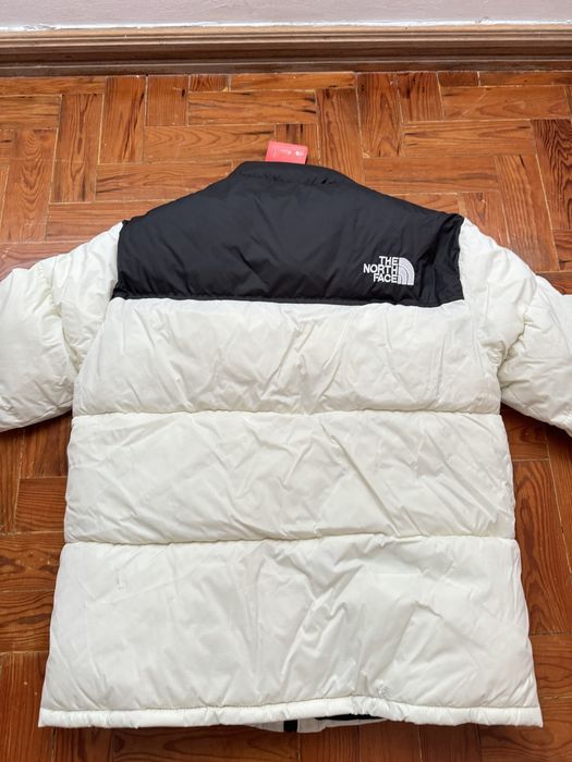 casaco The North Face branco e preto