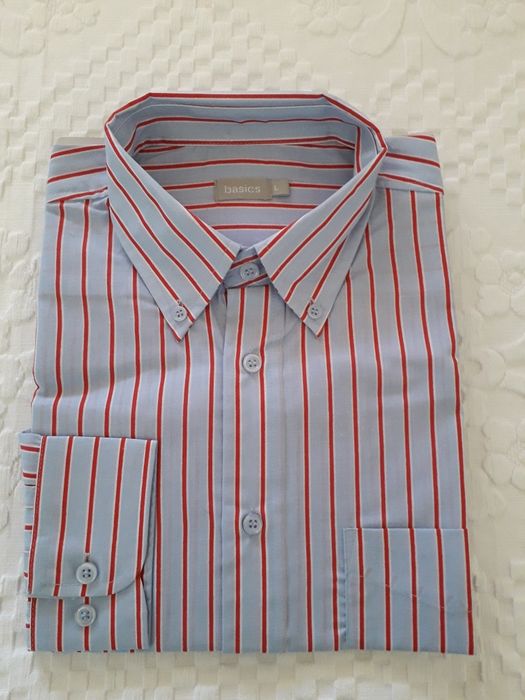 Camisa Homem t L Nova manga comprida