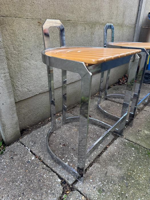 Allmilmo hoker postmodern. Lata 80-te. Siedzisko 60cm