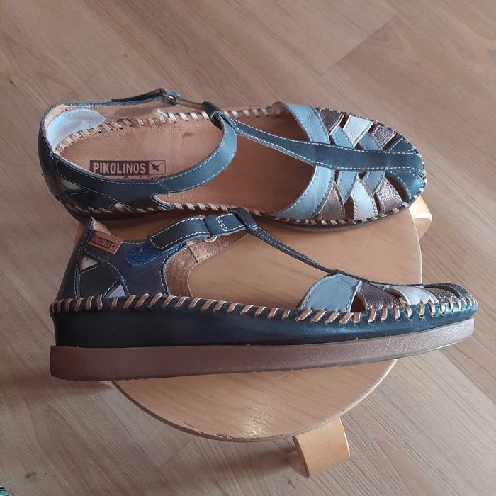 Sandália Pikolinos Verde Multicolorida T.39