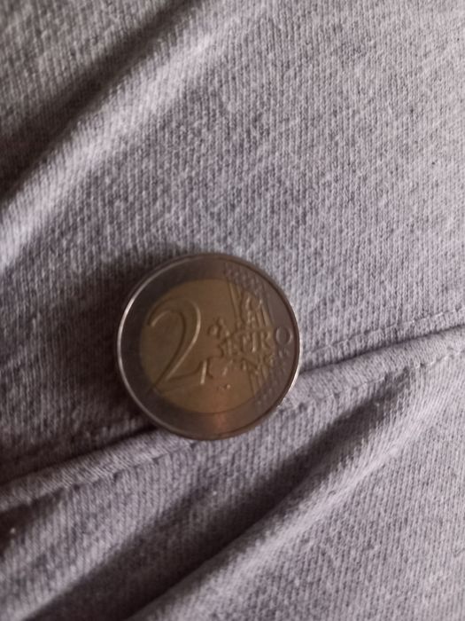 Moeda de 2 euros rara Eypo Grécia Antiga, 2002 com "S"