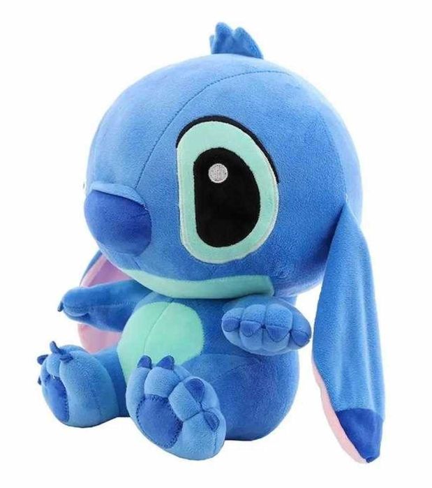 Nowa Maskotka Niebieski Stich Miś Zabawka Pluszowa Stitch 45 cm Sticz