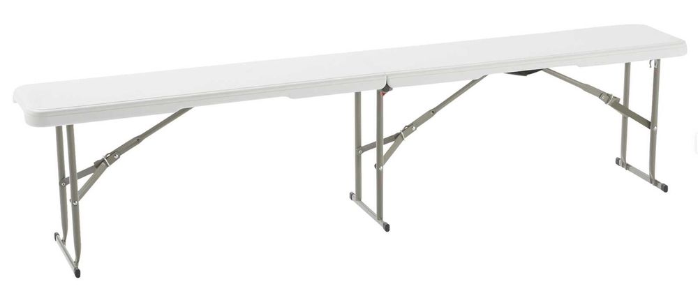 Set Mesa plegável + 2 bancos plegável