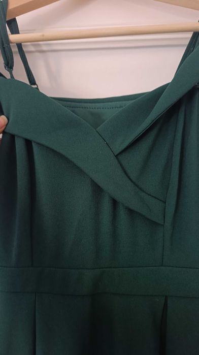 Vestido cerimónia com abertura