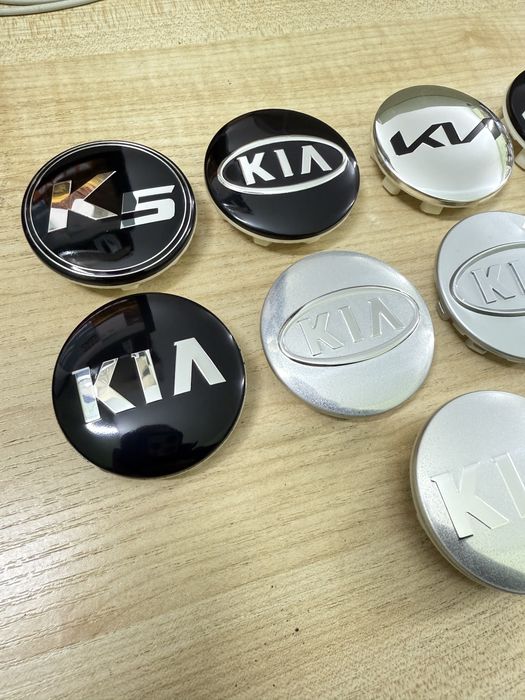 Колпачки заглушки на диски Kia 58мм