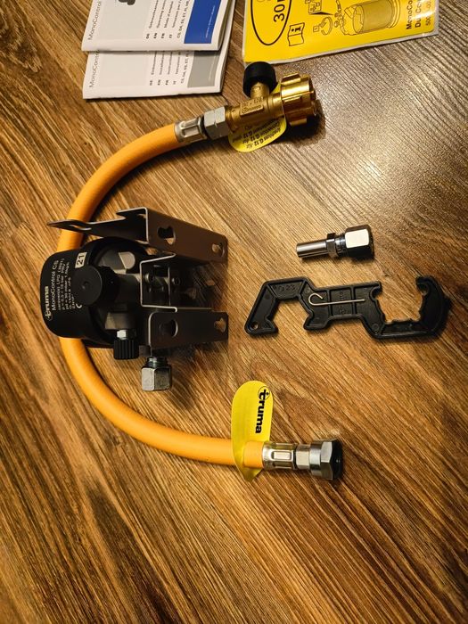 Nowy Reduktor Gazu Truma Monocontrol CS + wąż HD SBS