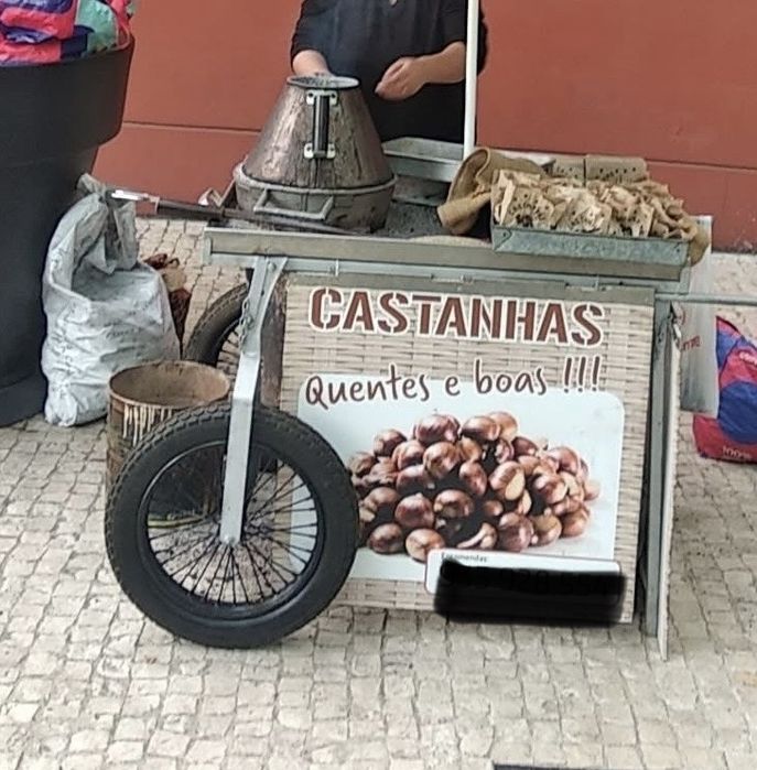 Castanhas assadas