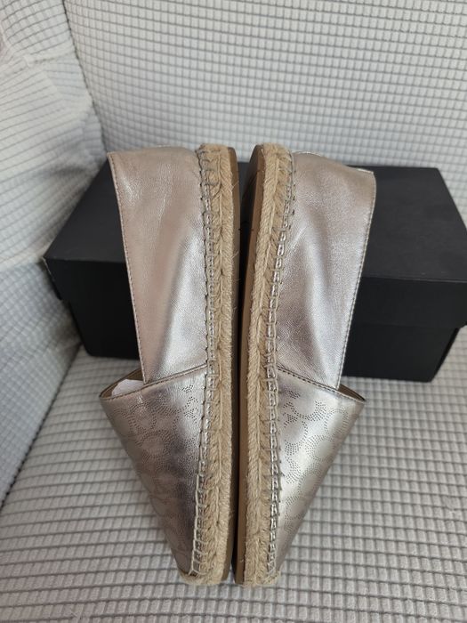 Espardryle złote Coach 38