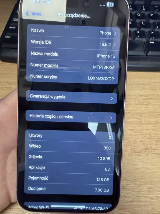 Iphone  15 128gb
