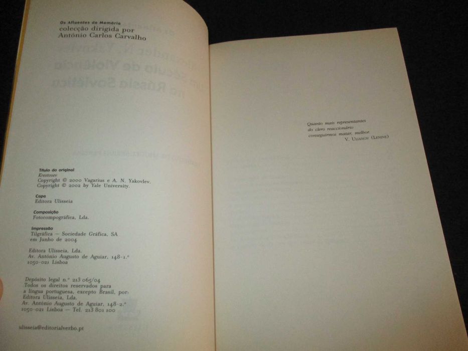 Livro Um Século de Violência na Rússia Soviética