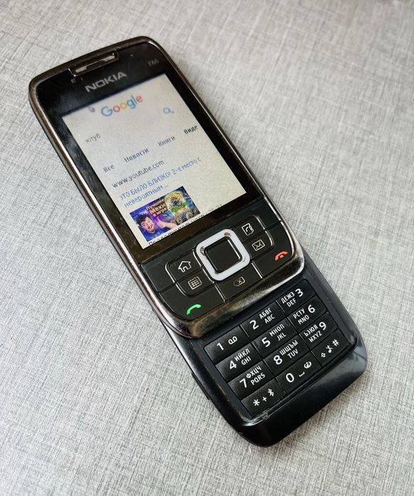 NOKIA E66 слайдер