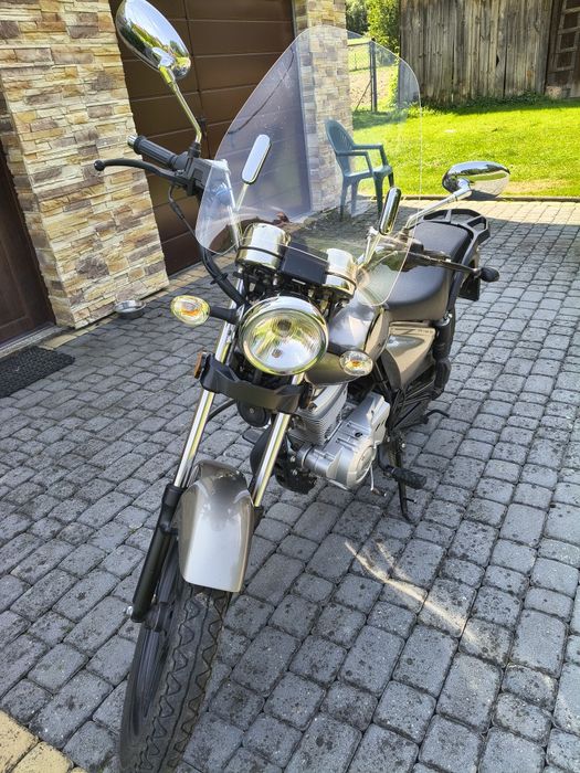 Motocykl Romet soft chopper 125