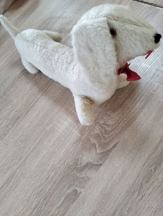 Игрушка винтажная собака,такса мишка,Gund