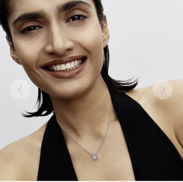 Набір Pandora кулон і сережки нові