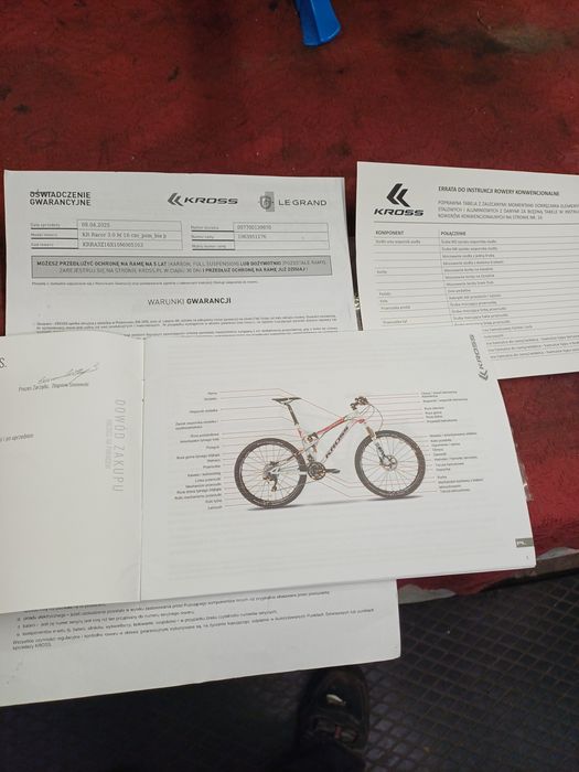 Rower dziecięcy jak nowy firmy KROSS