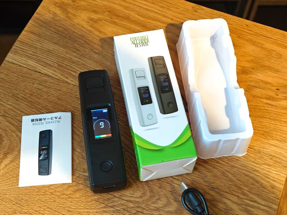 Alkomat Bezustnikowy Profesjonalny Precyzyjny LCD Jak Policyjny Cyfrow