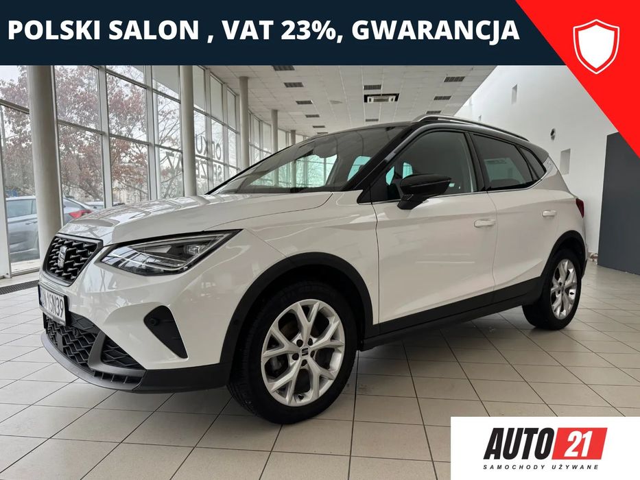 Seat Arona Fr, Niski Przebieg, 1 właściciel, Gwarancja, Faktura VAT