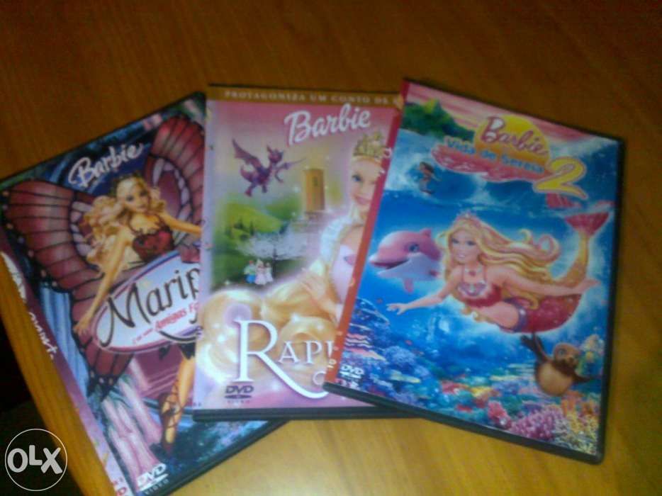 Vendo coleçao dvds barbie