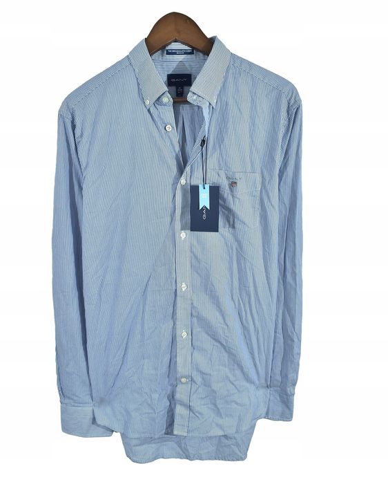 Gant Broadcloth Stripe Regular Koszula Męska Nowa M