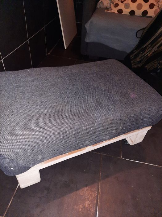 Pufa podnóżek handmade