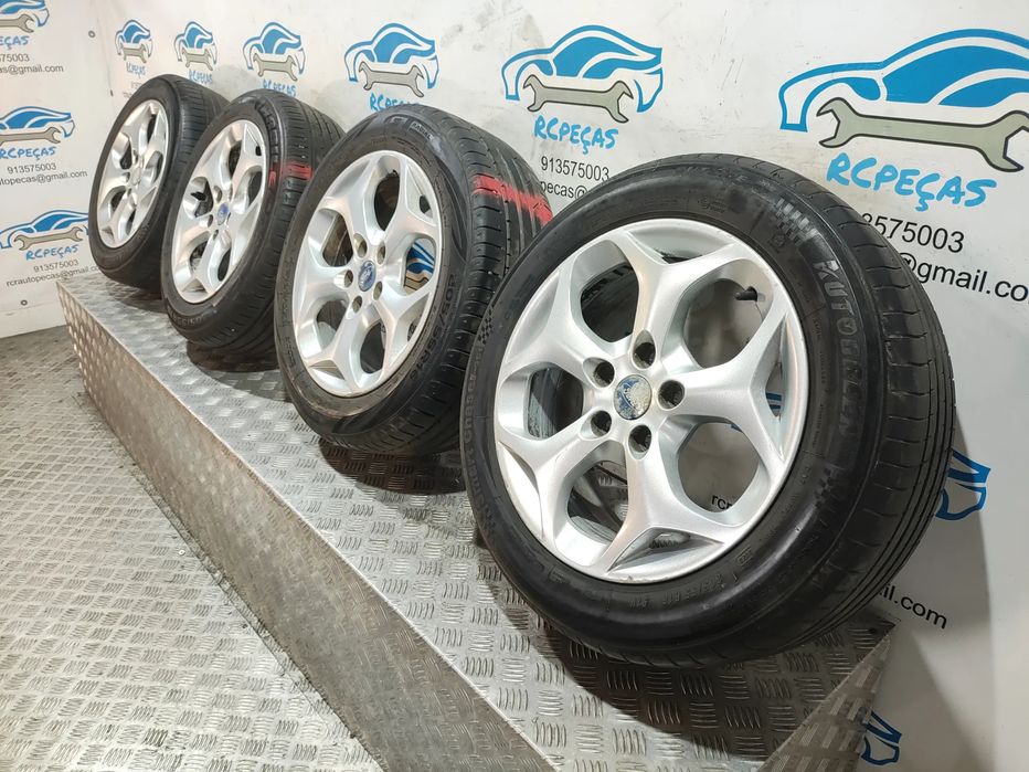 Conjunto Jantes 16 Ronal Originais Ford C-MAX 7J ET50 5x108