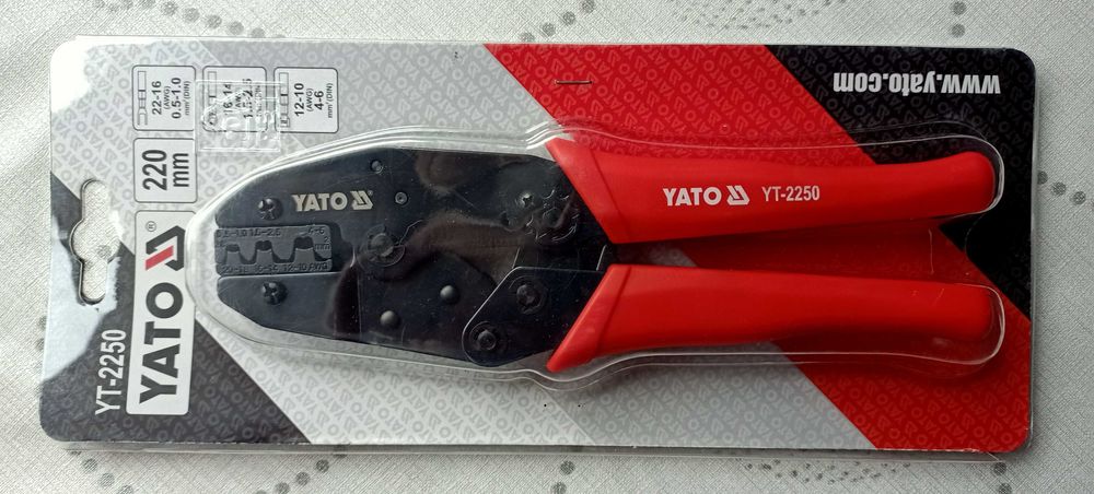 Szczypce Do Zaciskania Konektorów Yato YT-2250
