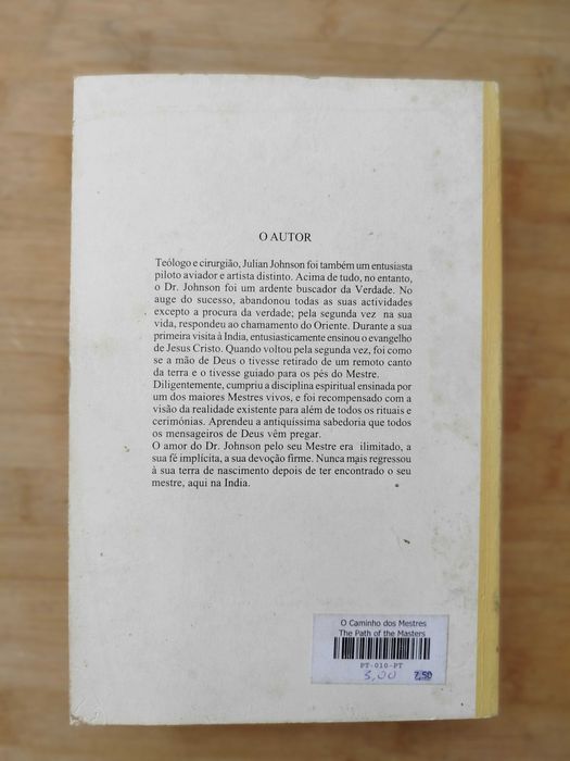 O Caminho dos Mestres - YOGA - Julian Johnson