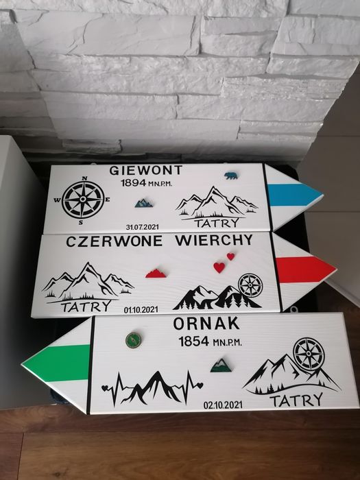 Drogowskaz górski