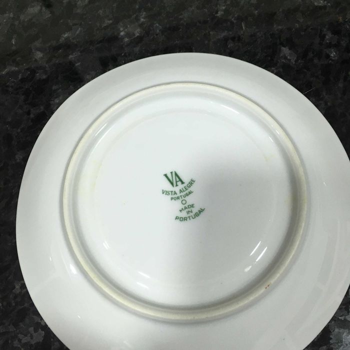 Conjunto chá Vista Alegre excelente estado muito antigo vintage