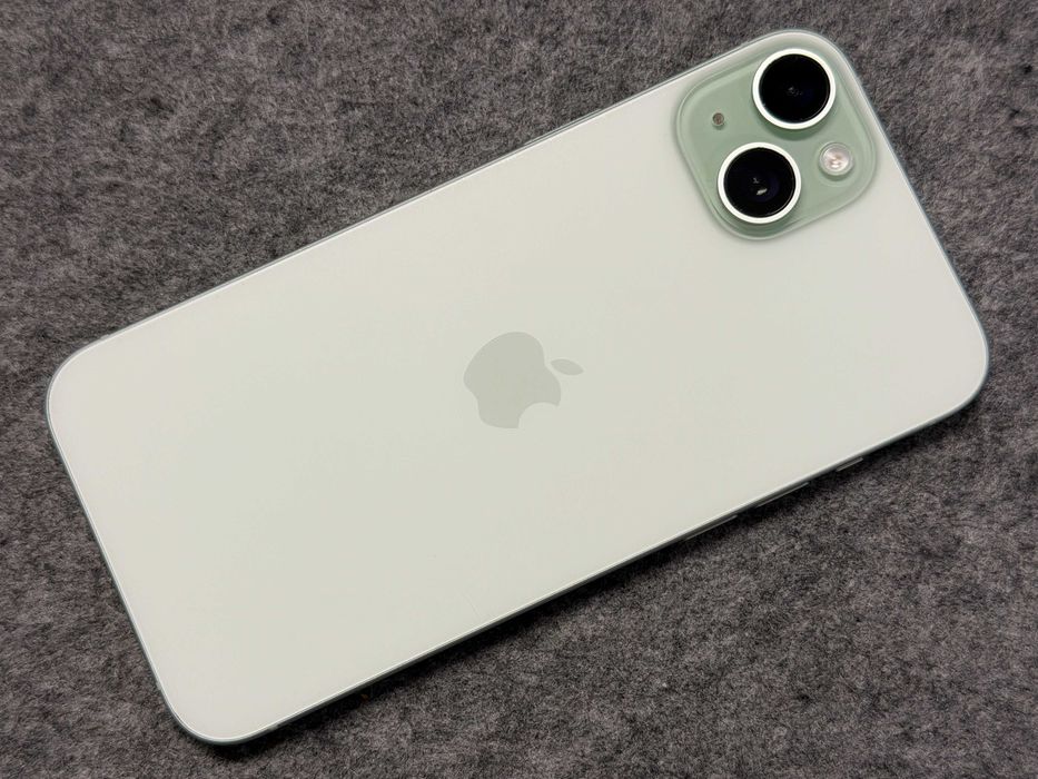 Jak nowy Apple iPhone 15 PLUS 256GB 6,7 bat91% Gw12m KRK Starowiślna50