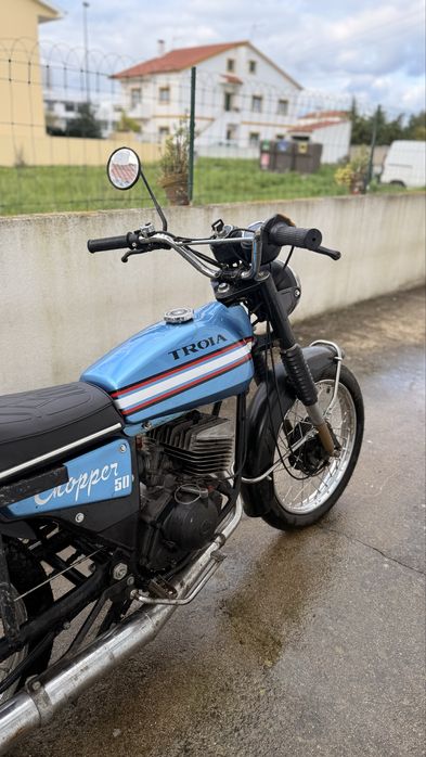 Motorizada Casal Troia Chopper 50cc